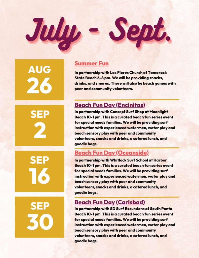 July-SeptEvent Calendar 2023