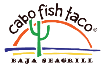 Cabo Fish Taco logo with cactus design.