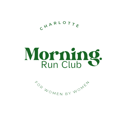 Charlotte Morning Run Club logo design.